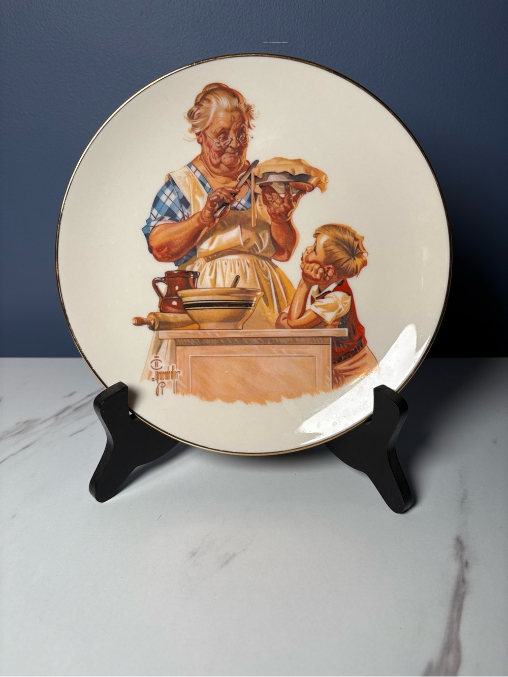 Vintage “Mothers Day 1976” First Edition Collectors Plate